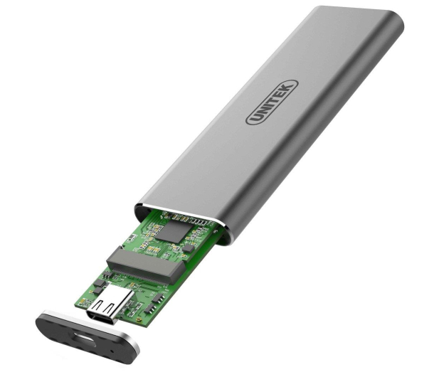 UNITEK USB3.1 Gen2 Typ-C - M.2 SSD PCIe/NVMe; S1201A - 511093 - zdjęcie 3